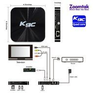 Andriod 5.1 TV BOX Zoomtak K9C Amlogic S905 Chipset 1GB RAM/8GB ROM HDMI 2.0 Kodi 16.1 Fully Loaded 2.4G WIFI... N3