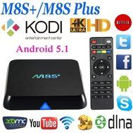 Newest KODI M8S+ 2G/8G Android 5.1 TV Box Set Top Box, Amlogic S812 Cortex A9r4 2.0 GHz, Fully loaded Quad Core...