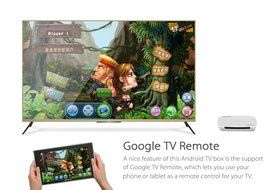 EMISH X700 Android TV Box - 1080P, Rock Chip 3128 Quad Core CPU, 3D Support, Kodi, Wi-Fi, DLNA, Android 4.4 N5