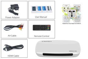 EMISH X700 Android TV Box - 1080P, Rock Chip 3128 Quad Core CPU, 3D Support, Kodi, Wi-Fi, DLNA, Android 4.4 N6