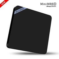 Mini M8S II Amlogic S905X Quad Core 1GB DDR3 RAM 8GB eMMC ROM 4K 64Bit Android 6.0 2.4GHz WiFi VP9 Android TV...