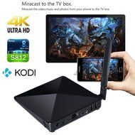 REDGO W9 TV Box Quad Core Amlogic S812 4K Fully loaded Add-ons with KODI 3D Blu-ray 4K Stream Media Player Cloud... N4