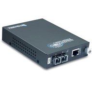 Trendnet Intelligent 1000Base-T To 1000Base-Fx Single Mode Fiber Converter "Prod. Type: Networking/Media Converters...