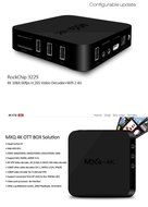SNEER MXQ-4K TV Box Android TV Box RK3229 Quad Core 1GB DDRIII 8GB Nand Flash with Kodi15.2 XBMC WiFi 2.4GHz Support... N5