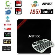 NPET A95X S905X 1GB 8GB Android 6.0 TV Box Support 4K Kodi 16.1 Fully Loaded-Support Ultra-Fast Running Speed... N2