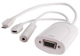 Mhl To Vga Stereo Audio Adapter