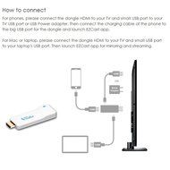 EZCast Wire HDMI 1080P Universal Wired Airplay Mirroring and Streaming Adapter Converter Lightning Speed for iOS... N5