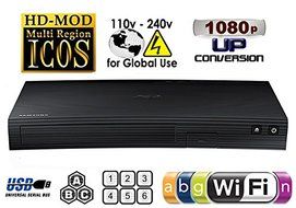 SAMSUNG BD-F5700 Wi-Fi Region Free Blu Ray DVD Player
