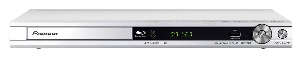 Pioneer Blu-ray Disc Player BDP-3120-W