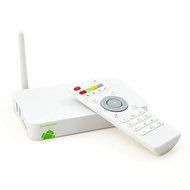 Zoomtak I6 White Dual Core MX Android Smart TV BOX 1080P HD XBMC Pre-install A9 1.5GHz RAM 1GB ROM 4GB Built-in... N5