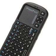 iPazzPort KP-810-19 2.4G RF Mini Wireless Keyboard Handheld Keyboard Touchpad With LED Light For Smart TV / PC N3