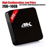 Flylion H96 Plus Android 5.1 Lollipop Smart TV BOX S905 Quad-Core Cortex-A53 Processor 2.0GHz 2GB/16GB Kodi 16.0... N2