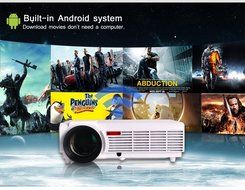 PONER SAUND LED 96 WIFI HDMI USB LED Multimedia HD 2800 lumen Projector 1280P Native 1280768 Contrast Ratio 2000: 1