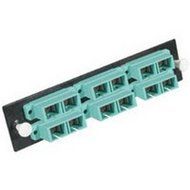 Cables To Go 31111 Q-Series 12-StrandSC Adapter Panel (Black)