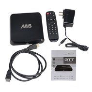 FireAnt&reg; M8 TV Box Android 4.4 2GHz Quad Core Mali450 4K H.265 2G/8GB DOLBY XBMC Miracast Bluetooth Wifi N7