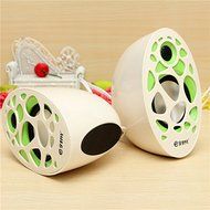 (5048-u) V-20 3.5MM USB SPEAKER MULTIMEDIA MUSIC DIGITAL PLAYER STEREO (USA) N2