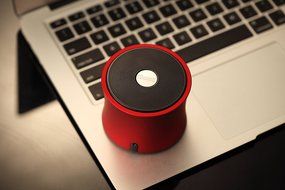 IBomb Thunder Ball TRX570 Turbo Portable Bluetooth Speaker, Red N2