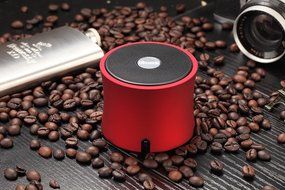 IBomb Thunder Ball TRX570 Turbo Portable Bluetooth Speaker, Red N3