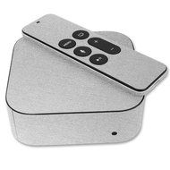 Skinomi TechSkin - Apple TV 2015 (4th Gen) Brushed Aluminum Full Body Skin / Front &amp; Back Wrap Clear Film / Ultra... N2
