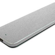 Skinomi TechSkin - Apple TV 2015 (4th Gen) Brushed Aluminum Full Body Skin / Front &amp; Back Wrap Clear Film / Ultra... N5