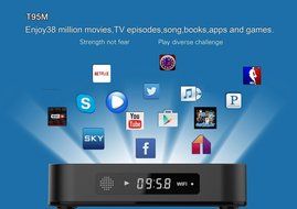 FreeMedia T95 Android TV Box (Fully Loaded) N3