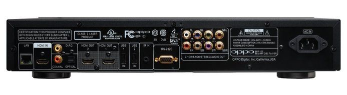 OPPO BDP-103 Universal Disc Player (SACD / DVD-Audio / 3D Blu-ray) N2