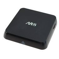 AGPtek Android 4.4 Quad - core Smart TV Box 2GB / 8GB HD Fully Loaded Media Player Dual-WIFI 4KTV N6
