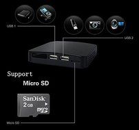 Top-cofrLD Measy B4K Ultra HD Quad Core Android 4.2 Mini TV Box Player All winner A31 Cortex-A7 1.0GHz 2G/8G BT... N3