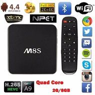 YUSION M8S 4K Android TV Box Amlogic S812 Quad Core 2GB RAM 8GB Flash Kodi 16.0 Smart TV Media Player