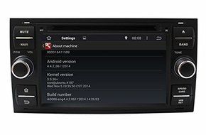 YANGCAN 2 din 7"1024*600 Quad-core Android 5.1 Car PC Radio DVD for Ford Focus S-max C-max Fiesta Galaxy Fusion... N6