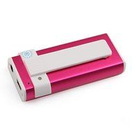 NingB Couple Style Plug-in TF Card Reader MP3 Music Player with LCD Displaying (Rose Red+Blue,2-Pack) N4