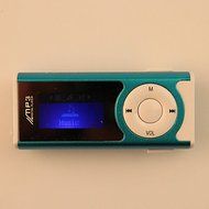 NingB Couple Style Plug-in TF Card Reader MP3 Music Player with LCD Displaying (Rose Red+Blue,2-Pack) N9