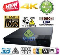 SONY S6200 2K/4K Multi System Blu Ray Disc DVD Player - PAL/NTSC - 2D/3D - Wi-Fi - Comes with 100-240 Volt to... N2