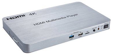 YINGLUN 4 Ways HDMI Media Player with 500G Hard Disk + Remote V1.4 2.0 GHZ 8 core GPU 2G DDR3 Memory Android 4.4...