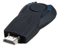 V5II Wireless Display Dongle Wireless Wi-Fi Multimedia Display Dongle with Micro USB (Black) N3