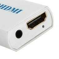 Wii to HDMI HDTV Video Converter Adapter HD 480P WII2HDMI 3.5mm Audio N3