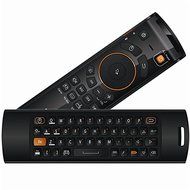 MeLE F10 Deluxe 2.4GHz Wireless Fly Air Mouse Keyboard Game Control 6 Axial Gyro IR Learning For Android TV Box...