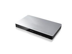 Panasonic Smart Network 4K Upscaling 3D Blu-Ray Disc &amp; Streaming Player DMP-BDT460 (Silver) , WiFi, Twin HDMI,... N18