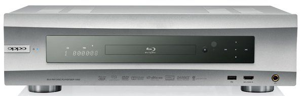 OPPO BDP-105D Universal Audiophile 3D Blu-ray Player Darbee Edition (Silver)