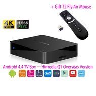 HiMedia Q1 Quad Core Android TV Box 3D 4K Ultra HD Streaming Media Player: H.265 1GB / 8GB USB3.0 WiFi Network...