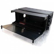 C2G / Cables to Go 39103 Q-Series 4u 12-Panel Rackmount Fiber Optic Enclosure (Black)