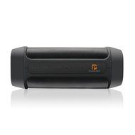 Pomelo Best Wireless Bass Speaker, 6W * 2 Output with 5000mAh Power Bank, Black N5