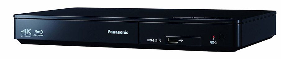 Panasonic Blu-ray Disc Player 4K up-conversion, 3D, DLNA black DMP-BDT170-K