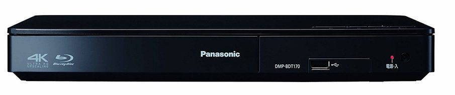 Panasonic Blu-ray Disc Player 4K up-conversion, 3D, DLNA black DMP-BDT170-K N2