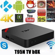 Eachbid T95N TV bOX Mali-450 5-Core GPU Hardward 3D Graphics Acceleration WIFI 1G/8G Support U DISK and USB HDD