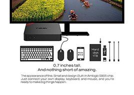 Eachbid T95N TV bOX Mali-450 5-Core GPU Hardward 3D Graphics Acceleration WIFI 1G/8G Support U DISK and USB HDD N6