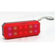 Mini Colorful LED Lights Bass Bluetooth Speaker Portable Wireless Multifunction Subwoofer Sound box Color Blue N2