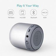 Anker SoundCore mini, Super-Portable Bluetooth Speaker with 15-Hour Playtime, 66-Foot Bluetooth Range, FM Radio... N4
