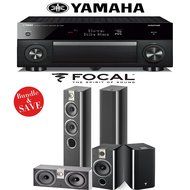 Focal Chorus 716 5.0 High Performance Home Theater System with Yamaha AVENTAGE RX-A1060BL 7.2-Ch Network AV Receiver