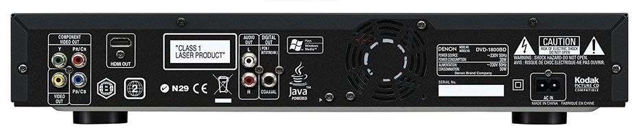 Denon DVD-1800BD Blu-Ray/CD Player N2